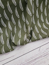 Exclusive Design- Green Mod Print {by the half yard}