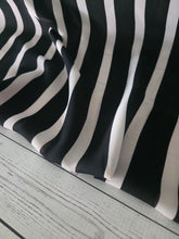 Black & White Stripes {by the half yard}