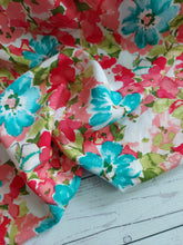 Bright Summer Floral Rayon Challis {by the half yard}