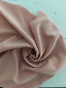 Muted Rose Pink Knit (Lighter Weight Slip/Lining Fabric) {by the half yard}