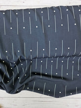 Exclusive Design- Charcoal Dash & Dot Print {by the half yard}