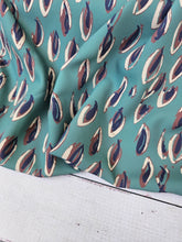 Exclusive Design- Muted Teal Abstract Geometric Print {by the half yard}