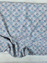 Exclusive Design- Classic Cool Tones Damask Print {by the half yard}