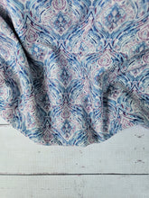 Exclusive Design- Classic Cool Tones Damask Print {by the half yard}