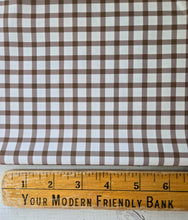 *REMNANT* 2.5 Yds- Exclusive Design- Chestnut Petite Plaid