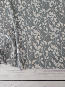 Dusty Olive & Tan Leaf Print {by the half yard}