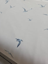 Exclusive Design- Barely Blush Watercolor Seagull Print Matte Athletic Knit {by the half yard}
