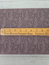Brown Outline Stem Print {by the half yard}