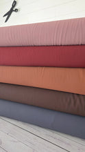Solid Dusty Rosy Mauve Triple Georgette {by the half yard}