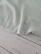 Light Sage Petite Squares Double Gauze Cotton {by the half yard}