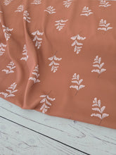 Rust Mod Stem Print {by the half yard}
