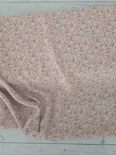 Petite Neutral Viny Floral Crinkle Georgette {by the half yard}