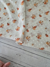 Vintage Floral Swiss Dot Chiffon {by the yard}