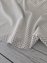 Exclusive Design- Ochre Polka Dots {by the half yard}