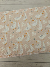 Goose & Daisies Print Swiss Dot Knit {by the half yard}