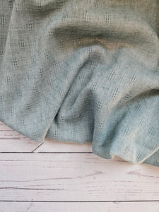 Solid Sage Diamond Weave Cotton {by the half yard}