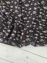 Black Petite Floral {by the half yard}