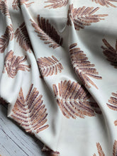 Bronze Botanical Print {by the half yard}