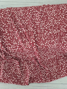 Pomegranate Petite Floral Print {by the half yard}