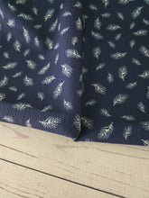 Petite Navy Branch Print {by the half yard}