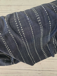 Dash Stripes Tencel Chambray Blend {by the half yard}