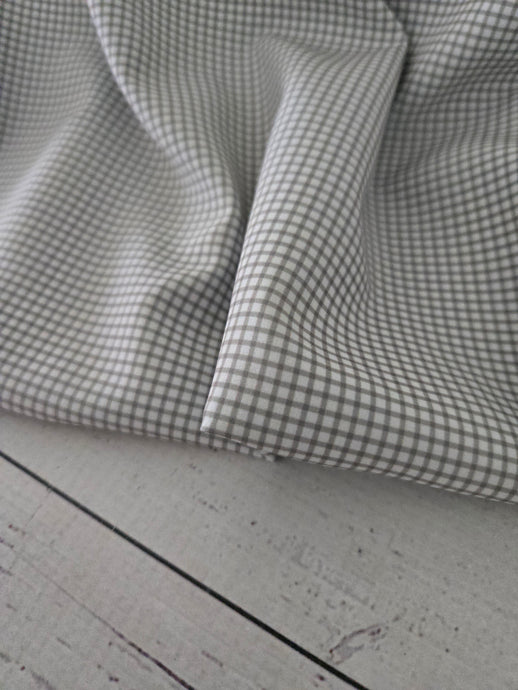 Exclusive Design- Petite Green Gingham Print {by the half yard}