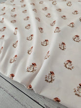 Exclusive Design- Blush Petite Mice Cotton Spandex Knit {by the half yard}