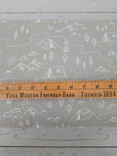 Desert Sage Outdoors Print Double Brushed Poly (DBP) Knit {by the half yard}