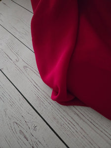 Solid Cranberry {by the half yard}