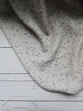 Exclusive Design- Tan Petite Peony Floral {by the half yard}