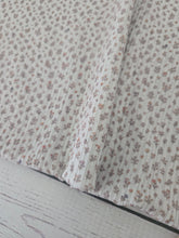 Natural Petite Wildflower Variegated Poly Rib Knit {by the half yard}