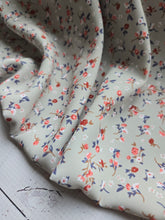 Desert Sage Petite Floral Print Triple Georgette {by the half yard}
