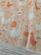 Goose & Pumpkins Swiss Dot Knit {by the half yard}