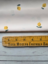 Peachy Little Lemon Print {by the half yard}
