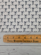 Cream Small Bow Print {by the half yard}