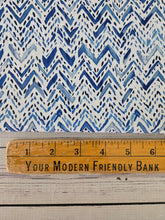Blues Lines & Dashes Opaque Petite Swiss Dot 100% Polyester {by the half yard}