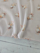 Exclusive Design- Blushy Taupe Meadow Bouquet Textured Knit {by the half yard}