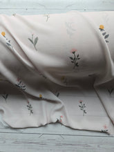 Cream Symmetrical Wildflower Print {by the half yard}