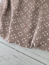 Khaki & Cream Geometric Print {by the half yard}
