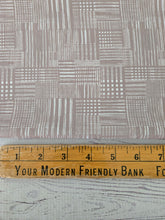 Beige Squares & Lines {by the half yard}