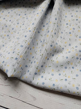 Exclusive Design- Light Blue & Yellow Petite Floral {by the half yard}
