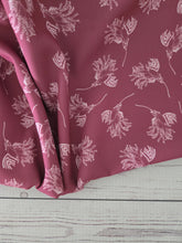 Dull Burgundy Branches {by the half yard}