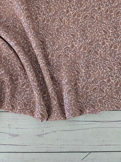 Exclusive Design- Earthy Petite Vining Print {by the half yard}