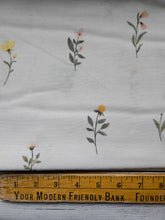 Wildflower Print Double Gauze Cotton {by the half yard}