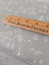 Desert Sage Outdoors Print Double Brushed Poly (DBP) Knit {by the half yard}