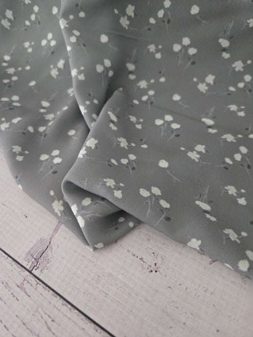Exclusive Design- Dusty Olive & Cream Petite Floral {by the half yard}