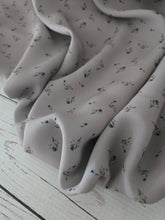 Exclusive Design- Taupe Petite Floral {by the half yard}