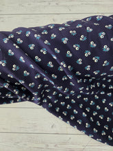 Navy Petite Floral Print {by the half yard}
