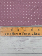 Exclusive Design- Dusty Plum Rectangle Print {by the half yard}