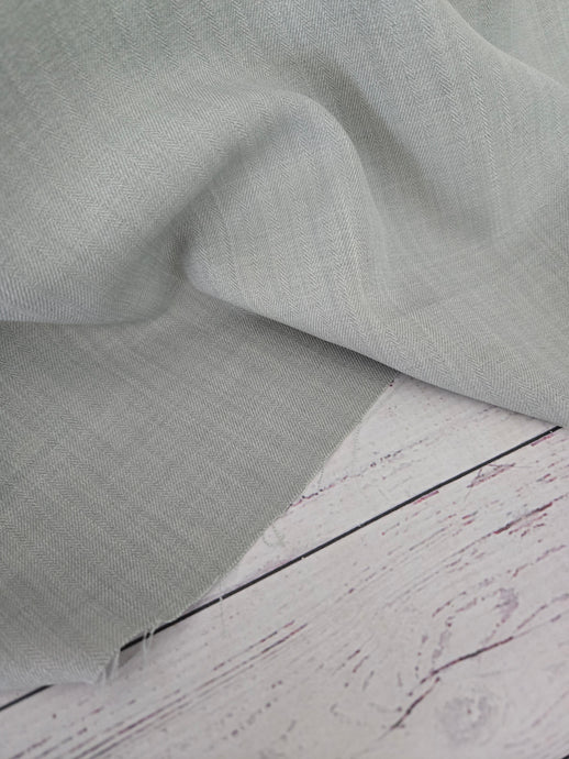 Solid Sage Textured Polyester {by the half yard}